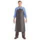 Black Heavy Weight Hycar Disposable Aprons 12/PK