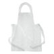 1.25mil White Poly Disposable Aprons 1000/CS
