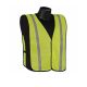 Economy Lime Green Safety Vest One Size