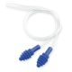 Airsoft Reusable White Corded Earplugs 100ct