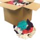 Colored Cotton T-Shirt Rags 50lbs
