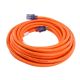 50' Heavy Duty Lighted Extension Cord Orange