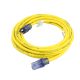 25' Heavy Duty Lighted Extension Cord Yellow