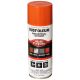 Safety orange spray paint, 12 oz 6 cans/case