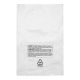 2mil Clear Flat Poly Bag w/ Suffocation Warning